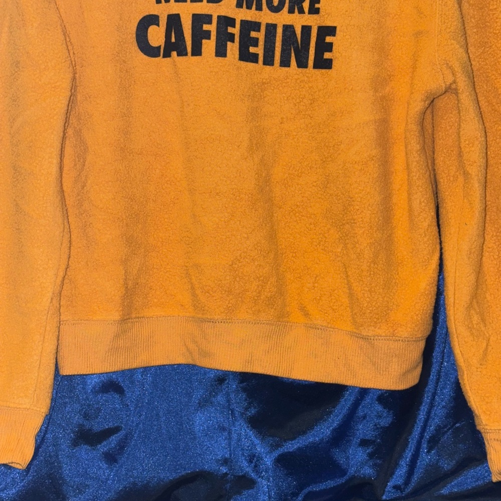 Orange Sweater